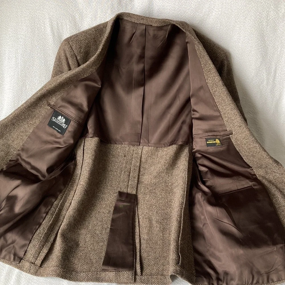 Stafford tweed blazer